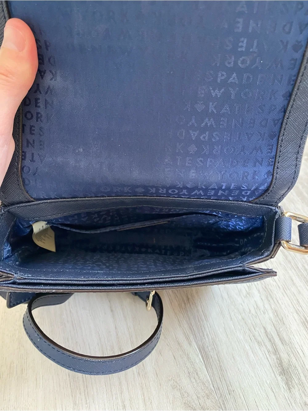 Kate Spade Laurel Way Carsen Crossbody Navy Small